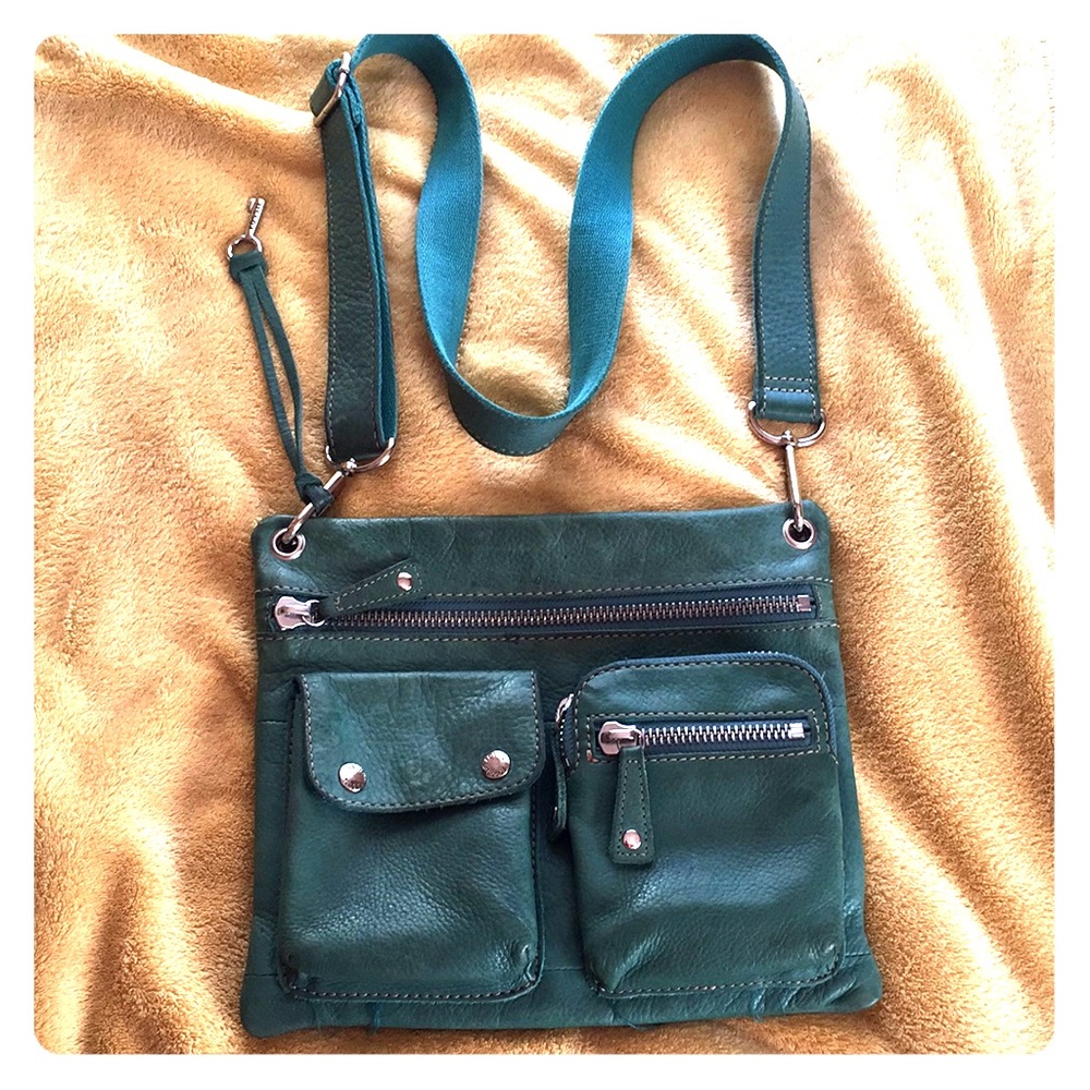 Fossil Leather Crossbody Bag